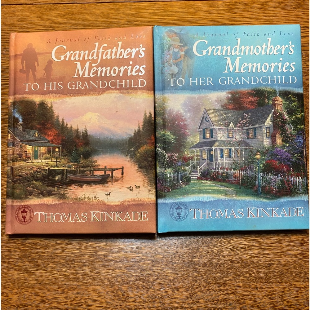 Thomas Kinkade book of Grandparents Memories to their Grandchildren